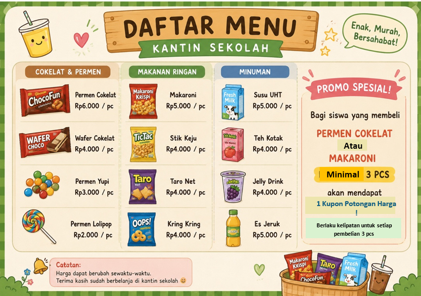 Daftar Menu